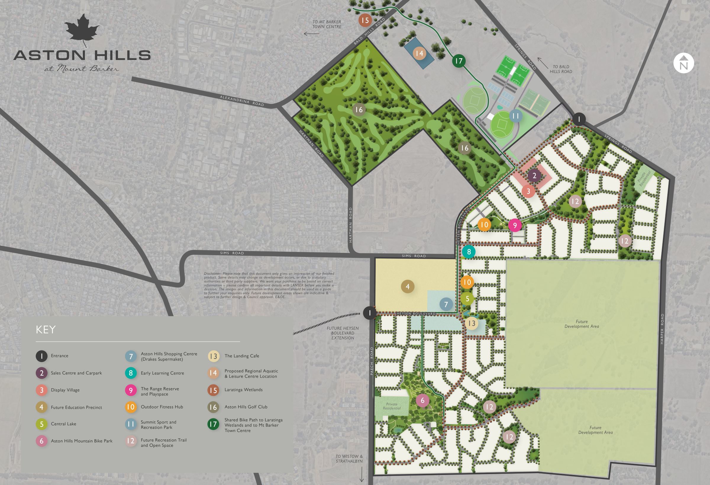 Land for Sale Aston Hills Estate Mount Barker OpenLot